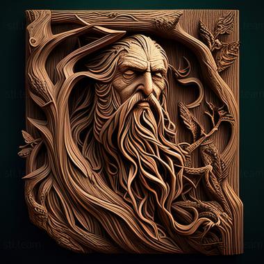 3D модель St druid (STL)